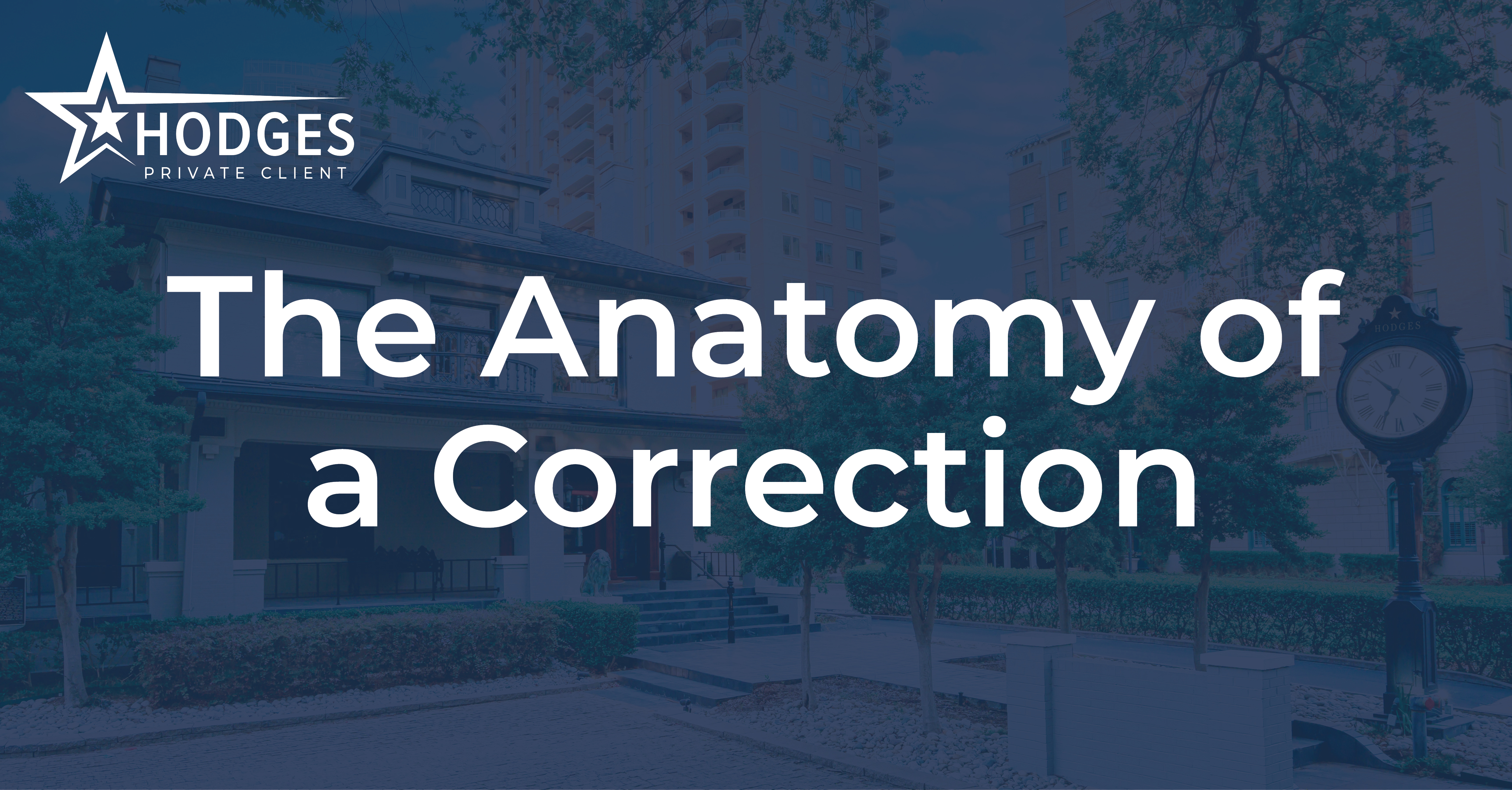 The Anatomy of a Correction