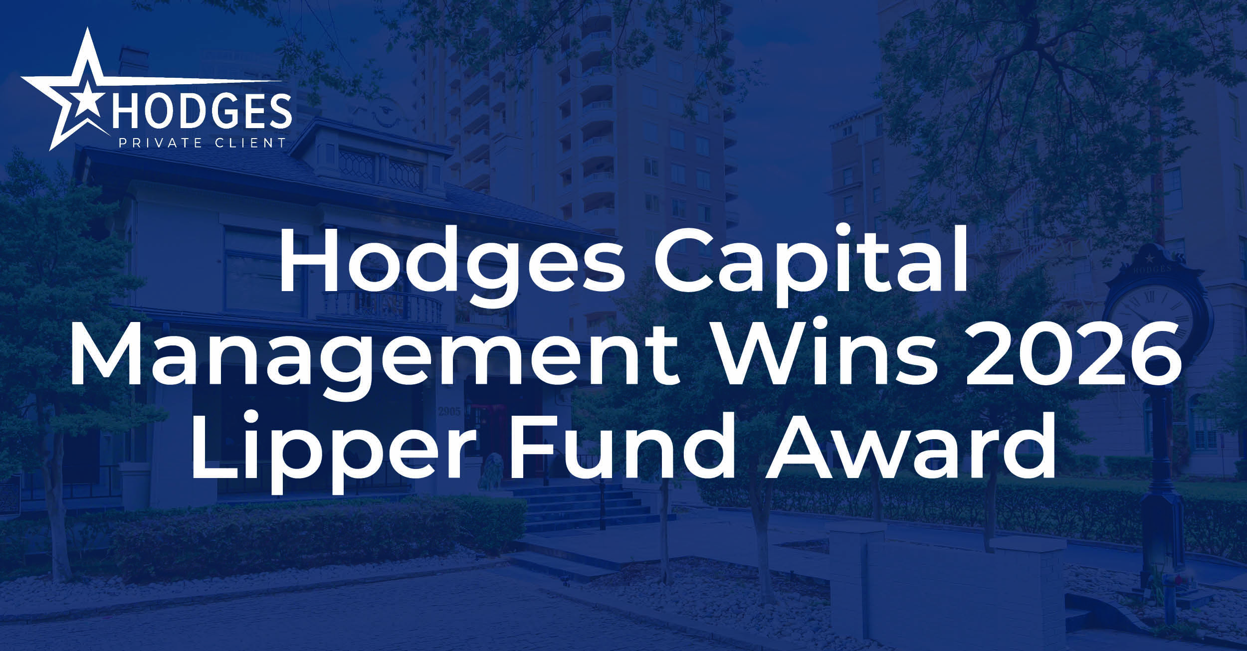 Hodges Capital Management Wins 2026 Lipper Fund Award